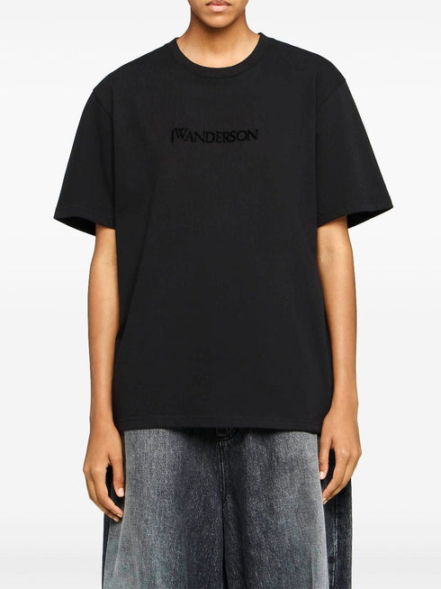 JW ANDERSON LOGO EMBROIDERY T-SHIRT